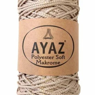 Ayaz Polyester Soft Makrome İpi 250g – 1214