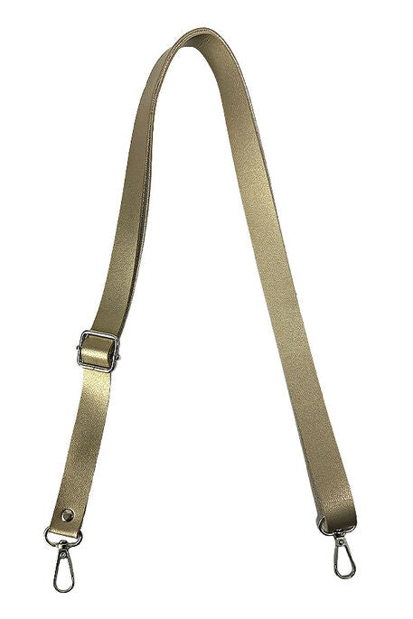 ADJUSTABLE LEATHER BAG HANDLE 2.5 CM CLARET RED