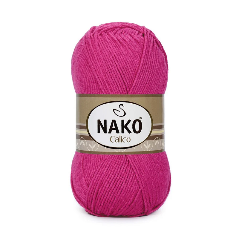Nako Calico Hand Knitting Yarn | Light Green 6553