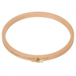 -NURGE 24 MM. SCREWED WOOD EMBROIDERY HOOP NO: 1