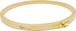 -NURGE 24 MM. SCREWED WOOD EMBROIDERY HOOP NO: 7