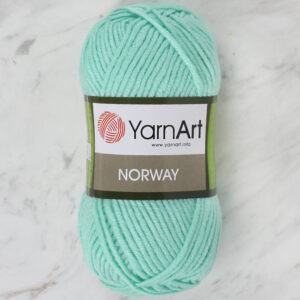 YarnArt Norway Light Green Hand Knitting Yarn - 841