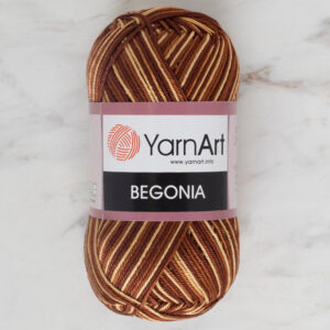 YarnArt Begonia Melange 50gr Variegated Hand Knitting Yarn - 0017
