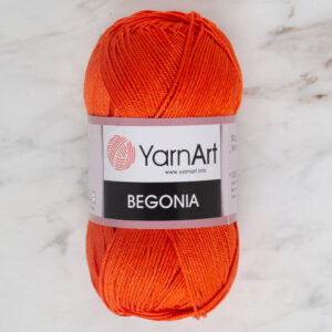 YarnArt Begonia 50g Orange Hand Knitting Yarn - 5535