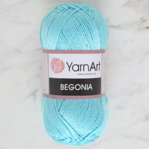 YarnArt Begonia 50g Blue Hand Knitting Yarn - 5353
