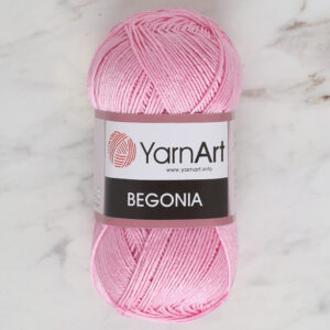 YarnArt Begonia 50g Pink Hand Knitting Yarn - 0319