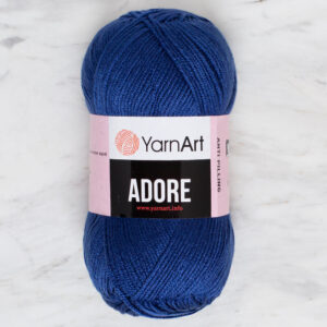 Yarnart Adore Anti Pilling Dark Blue Hand Knitting Yarn - 349