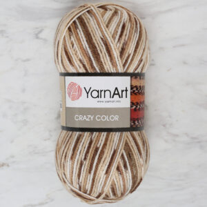 YarnArt Crazy Color Variegated Hand Knitting Yarn - 110