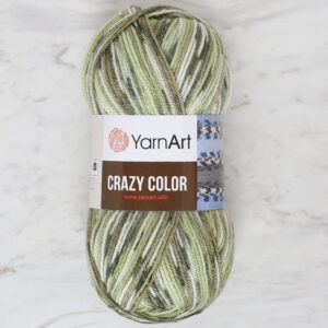 YarnArt Crazy Color Variegated Hand Knitting Yarn - 115