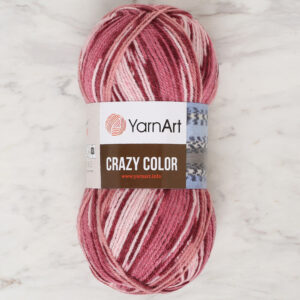 YarnArt Crazy Color Variegated Hand Knitting Yarn - 136