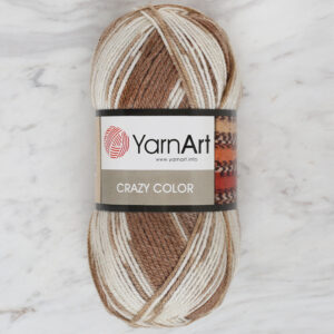 YarnArt Crazy Color Variegated Hand Knitting Yarn - 139