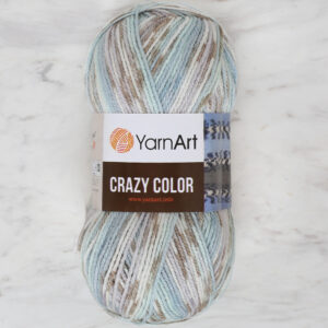 YarnArt Crazy Color Variegated Hand Knitting Yarn - 179
