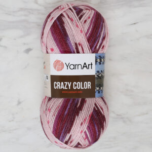 YarnArt Crazy Color Variegated Hand Knitting Yarn - 168