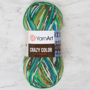 YarnArt Crazy Color Variegated Hand Knitting Yarn - 177