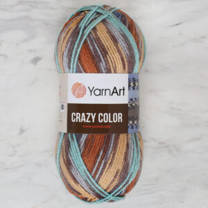 YarnArt Crazy Color Variegated Hand Knitting Yarn - 175