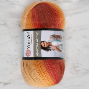 YarnArt Angora Active Variegated Hand Knitting Yarn - 844