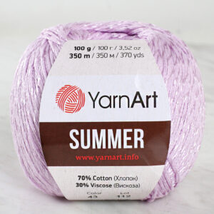 Yarnart Summer Lilac Hand Knitting Yarn - 43