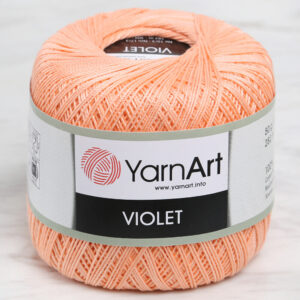 Yarnart Violet Baby Pink Lace Yarn - 6322
