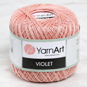 Yarnart Violet Light Pink Lace Yarn - 4105
