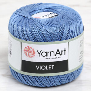 Yarnart Violet Blue Lace Yarn - 5351