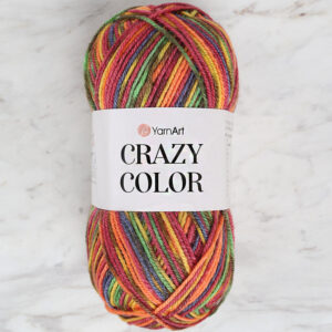 YarnArt Crazy Color Variegated Hand Knitting Yarn - 148