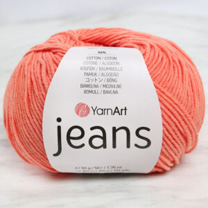 YarnArt Jeans Orange Hand Knitting Yarn - 23