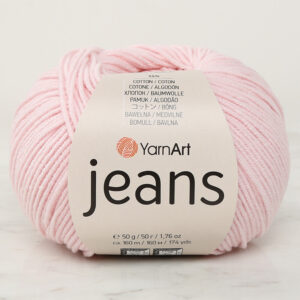 YarnArt Jeans Pink Hand Knitting Yarn - 18