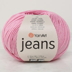 YarnArt Jeans Pink Hand Knitting Yarn - 20