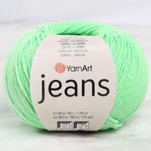 YarnArt Jeans Green Hand Knitting Yarn - 60