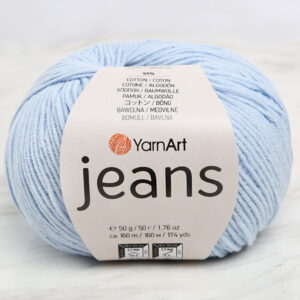 YarnArt Jeans Baby Blue Hand Knitting Yarn - 75
