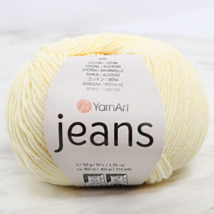 Yarnart Jeans Baby Yellow Hand Knitting Yarn - 86