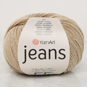 YarnArt Jeans Beige Hand Knitting Yarn - 48