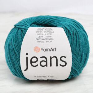 YarnArt Jeans Petrol Green Hand Knitting Yarn - 63