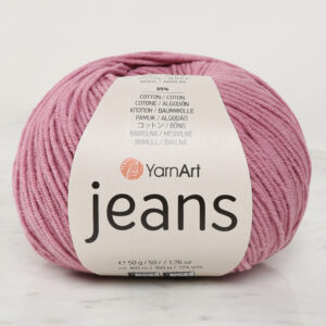 YarnArt Jeans Rose Pink Hand Knitting Yarn - 65