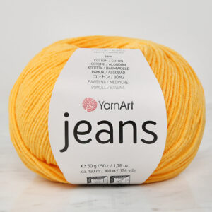 YarnArt Jeans Yellow Hand Knitting Yarn - 35