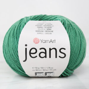YarnArt Jeans Green Hand Knitting Yarn - 52