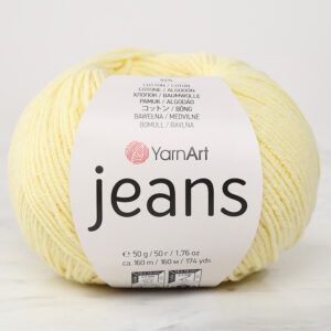 YarnArt Jeans Baby Yellow Hand Knitting Yarn - 67