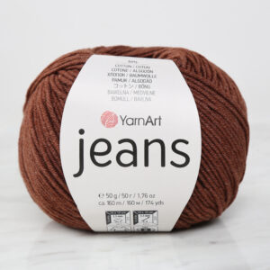 YarnArt Jeans Brown Hand Knitting Yarn - 70
