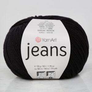 YarnArt Jeans Black Hand Knitting Yarn - 53