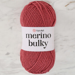 Yarnart Merino Bulky Rose Pink Hand Knitting Yarn - 570