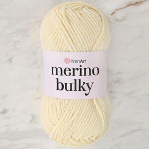 Yarnart Merino Bulky Cream Hand Knitting Yarn - 7003