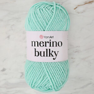 Yarnart Merino Bulky Light Green Hand Knitting Yarn - 841