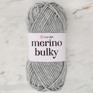 Yarnart Merino Bulky Light Grey Hand Knitting Yarn - 282