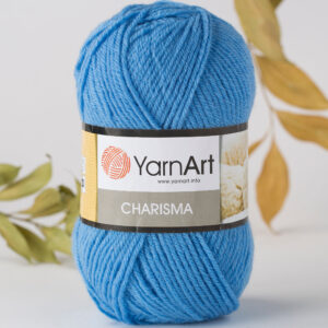 Yarnart Charisma Blue Hand Knitting Yarn - 3037