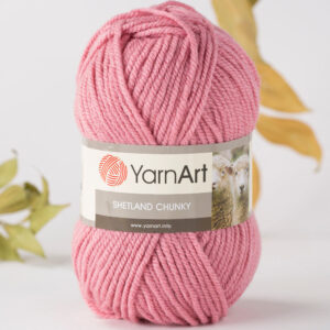 Yarnart Shetland Chunky Pink Hand Knitting Yarn - 608