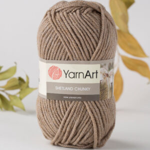 Yarnart Shetland Chunky Beige Hand Knitting Yarn - 605