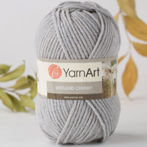 Yarnart Shetland Chunky Gray Hand Knitting Yarn - 629
