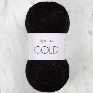 Yarnart GOLD Black Hand Knitting Yarn - 9038