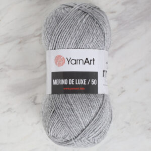 Yarnart Merino De Lux 50 Grey Hand Knitting Yarn - 282