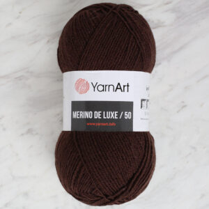 Yarnart Merino De Lux 50 Brown Hand Knitting Yarn - 116